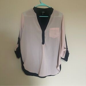 by & by Black Blouse